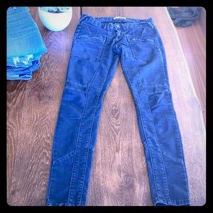Women’s Free People Jeans- moto style